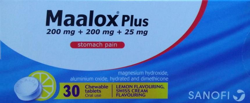 Maalox Plus Tablets